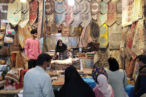 تب و تاب بازار شیراز در آستانه عید نوروز‎‎