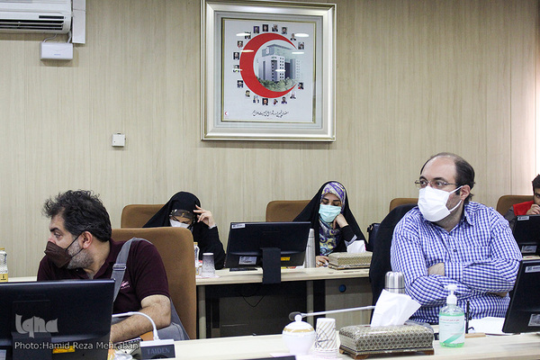نشست خبری پیرحسین کولیوند، رئیس جمعیت هلال احمر