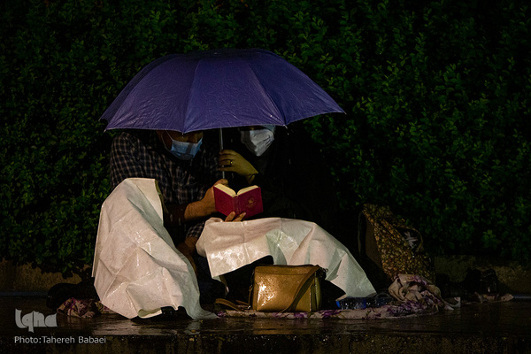 مراسم احیای شب نوزدهم ماه مبارک رمضان در مسجد دانشگاه تهران