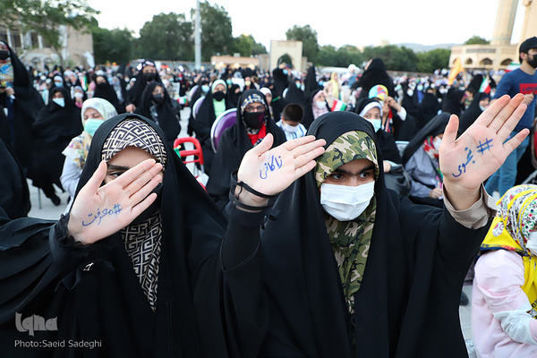 جشن شکرانه حماسه انتخابات در مصلای تبریز