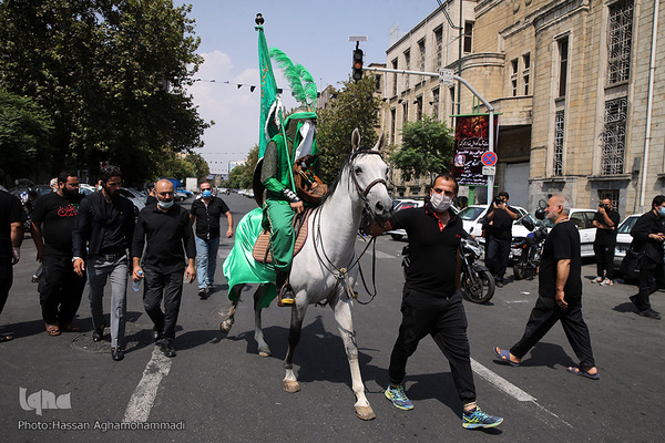 عزاداری کربلایی‌های مقیم تهران در تاسوعای حسینی