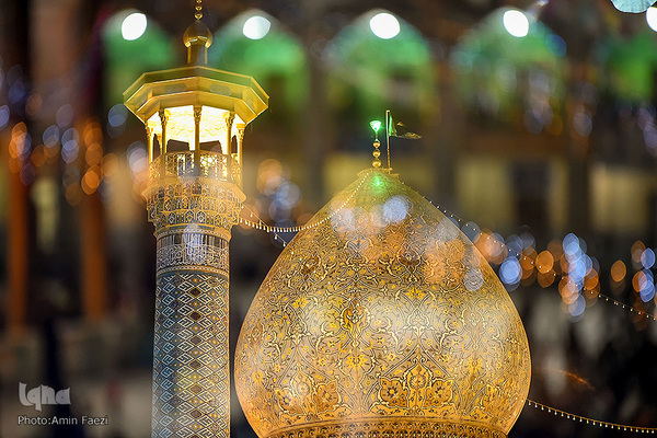 آذین بندی حرم شاهچراغ(ع) در عید سعید غدیر