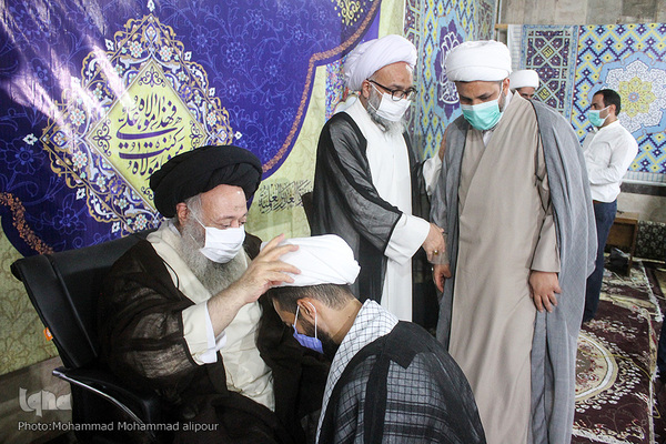 عمامه‌گذاری طلاب حوزه علمیه الغدیر اهواز 