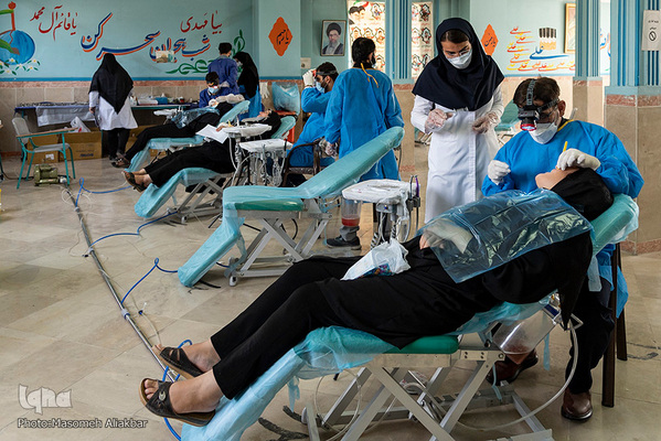 موکب سلامت در اربعین حسینی در محلات محروم حاشیه کرج