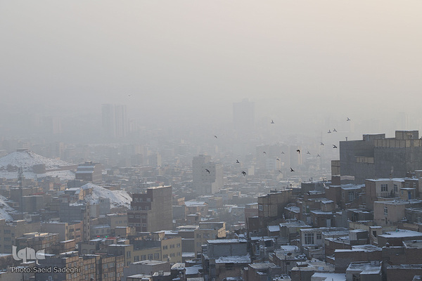 هوای آلوده تبریز‎‎