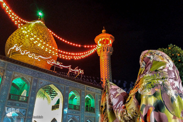 مراسم شهادت حضرت زهرا(س) در آستان سیدعلاءالدین حسین(ع) شیراز‎‎