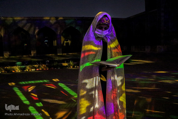 مراسم عزاداری شهادت حضرت زهرا(س) در مسجد تاریخی نصیرالملک شیراز