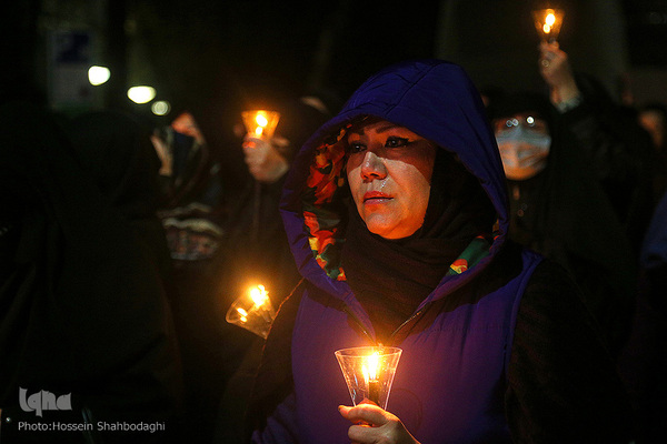 شام غریبان شهادت حضرت زهرا(س) در مشهد