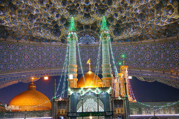 جشن میلاد حضرت زهرا(س) در حرم مطهر حضرت فاطمه معصومه(س)