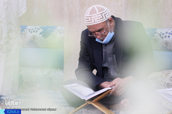 محفل انس با قرآن در مسجد اهل‌بیت(ع) کوی کیانشهر اهواز