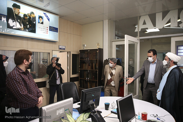 بازدید حجت‌الاسلام والمسلمین محمدمهدی ایمانی‌پور، رئیس سازمان فرهنگ و ارتباطات اسلامی از ایکنا