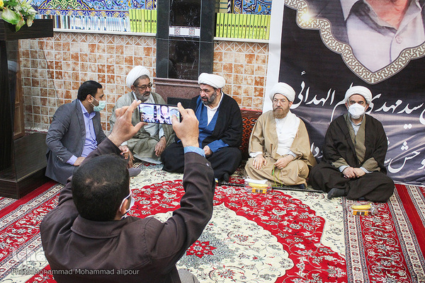 مراسم ختم پدر علم قضاوت خوزستان