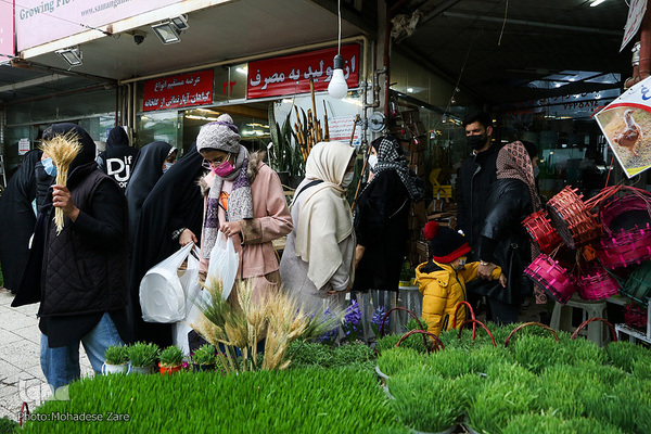 خرید نوروزی در آخرین ساعات سال ۱۴۰۰