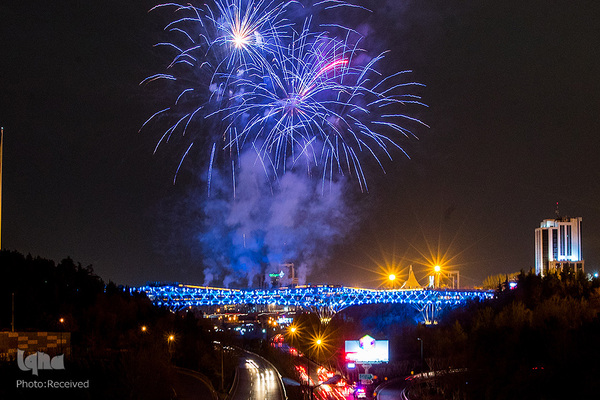 مراسم آغاز سال ۱۴۰۱ در پل طبیعت