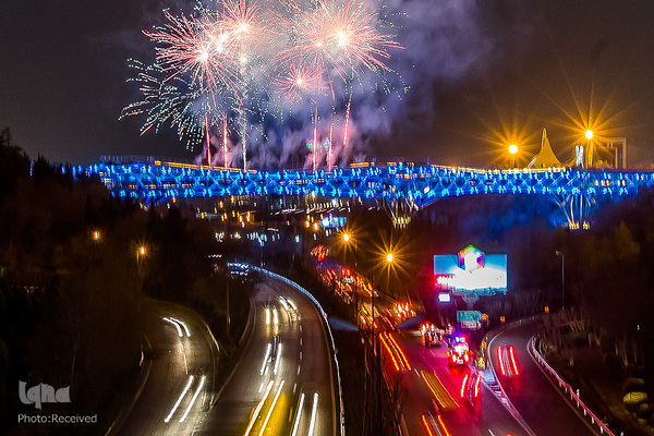 مراسم آغاز سال ۱۴۰۱ در پل طبیعت