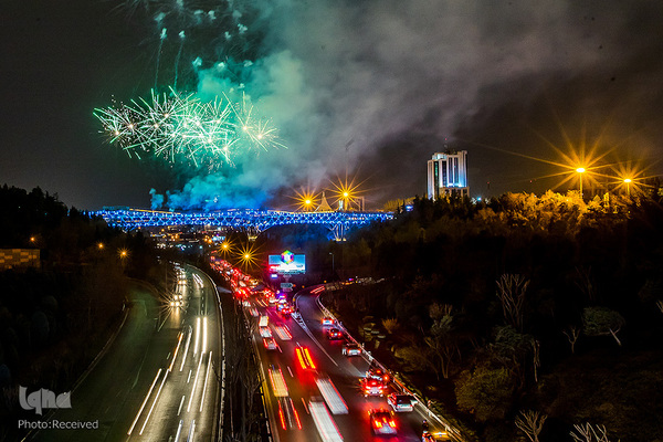 مراسم آغاز سال ۱۴۰۱ در پل طبیعت