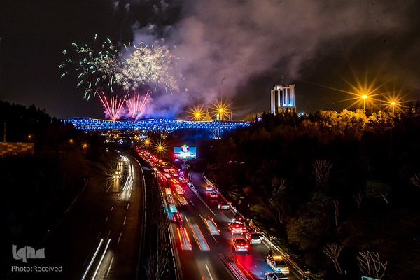 مراسم آغاز سال ۱۴۰۱ در پل طبیعت