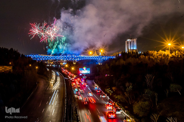 مراسم آغاز سال ۱۴۰۱ در پل طبیعت