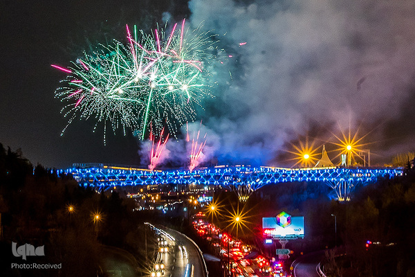 مراسم آغاز سال ۱۴۰۱ در پل طبیعت