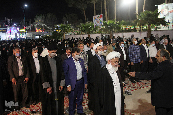 مراسم تحویل سال 1401 در امامزاده سید جعفر محمد (ع) یزد