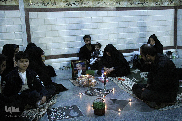 مراسم تحویل سال 1401 در امامزاده سید جعفر محمد (ع) یزد