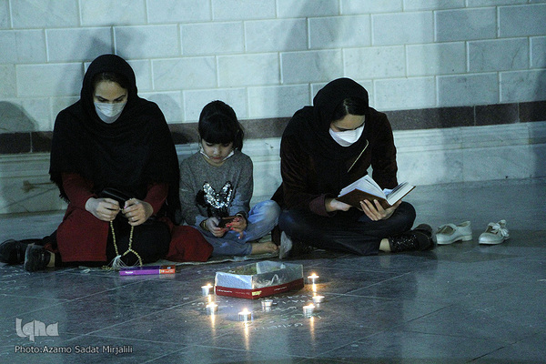 مراسم تحویل سال 1401 در امامزاده سید جعفر محمد (ع) یزد