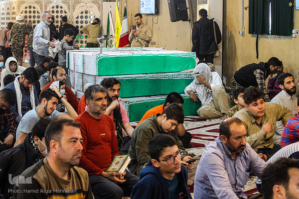 اولین روز سال در معراج الشهدای اهواز