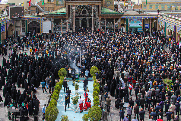 مراسم تشییع و تدفین یار امین و شجاع انقلاب اسلامی، آیت الله محمدی ری شهری