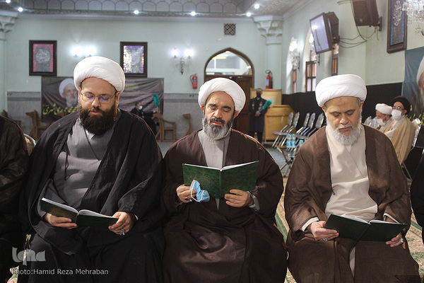 مراسم یادبود آیت الله محمدی ری شهری