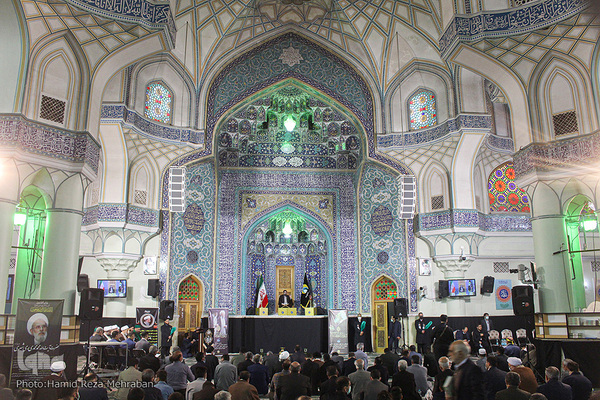 مراسم یادبود آیت الله محمدی ری شهری