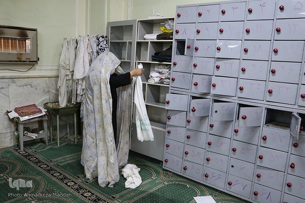 غبارروبی و عطرافشانی مسجد جامع سعدی شیراز‎‎