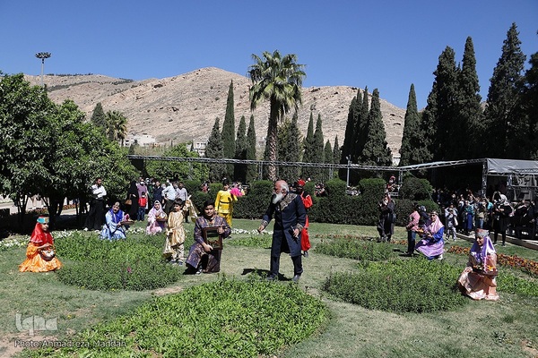 جشن نوروزگان در مجموعه سعدیه شیراز