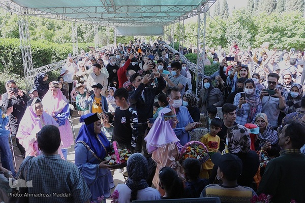 جشن نوروزگان در مجموعه سعدیه شیراز