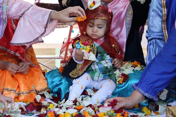 جشن نوروزگان در مجموعه سعدیه شیراز