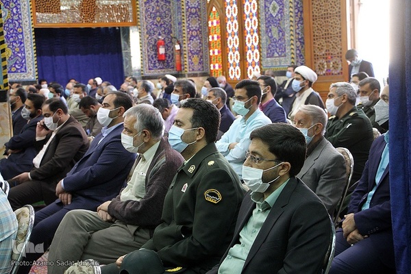 مجلس بزرگداشت شهدای دهم فروردین در مسجد حظیره یزد