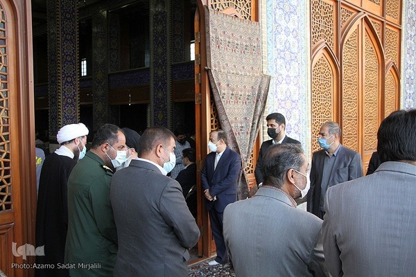 مجلس بزرگداشت شهدای دهم فروردین در مسجد حظیره یزد