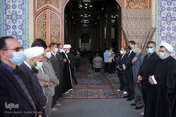 مجلس بزرگداشت شهدای دهم فروردین در مسجد حظیره یزد