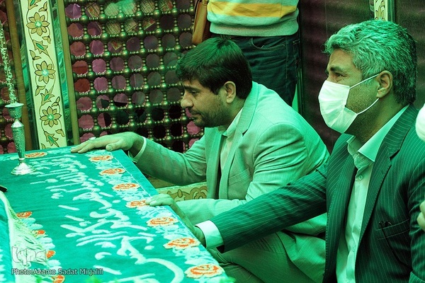 غبارروبی امامزاده جعفر(ع)