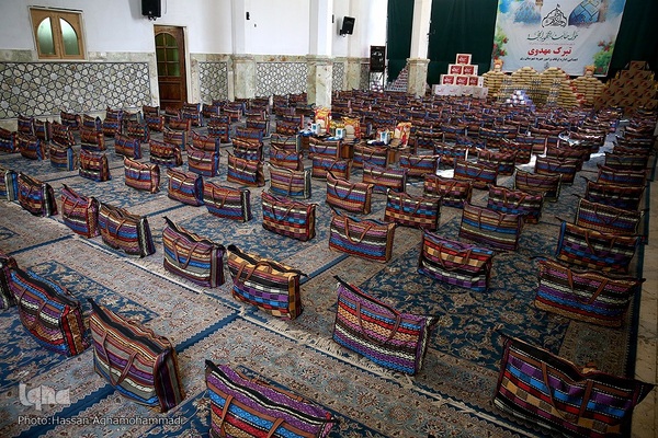 مراسم افتتاحیه طرح قرار دوازدهم، ویژه ضیافت همدلی در امامزاده عبدالله(ع) شهر ری