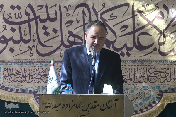 مراسم افتتاحیه طرح قرار دوازدهم، ویژه ضیافت همدلی در امامزاده عبدالله(ع) شهر ری