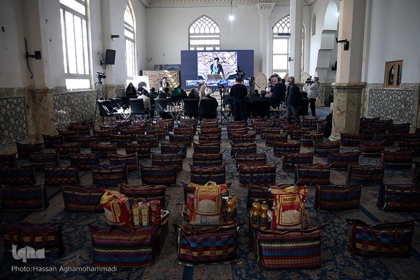 مراسم افتتاحیه طرح قرار دوازدهم، ویژه ضیافت همدلی در امامزاده عبدالله(ع) شهر ری