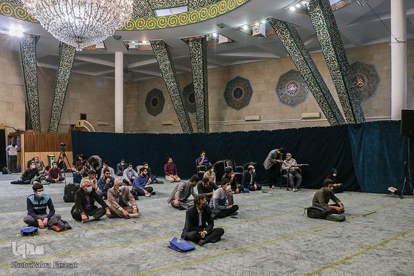 افتتاحیه جزءخوانی ماه مبارک رمضان در دانشگاه تهران