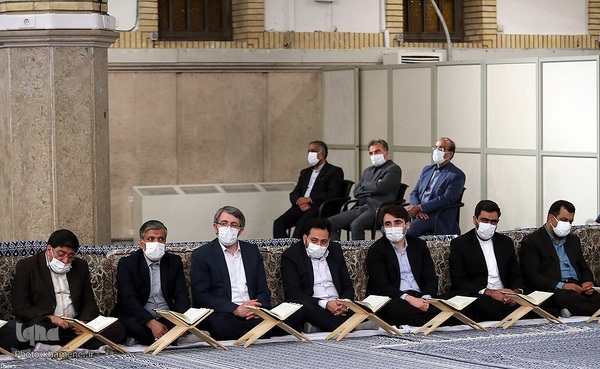 مراسم انس با قرآن در اولین روز ماه مبارک رمضان در حسینیه امام خمینی(ره)