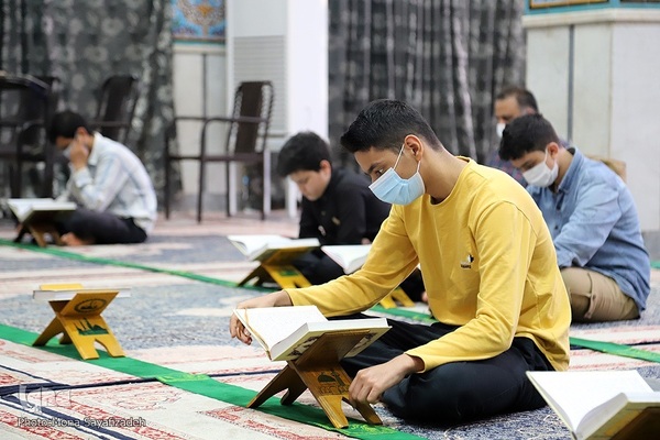 جزءخوانی در مسجد الغدیر اهواز