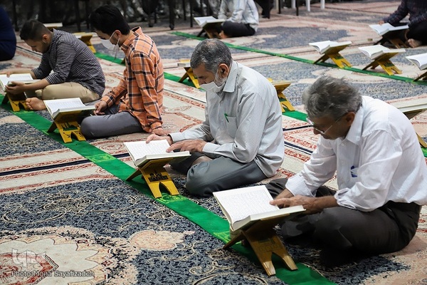 جزءخوانی در مسجد الغدیر اهواز