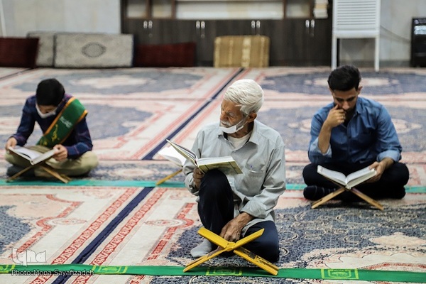 جزءخوانی در مسجد الغدیر اهواز