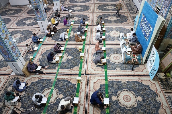 جزءخوانی در مسجد الغدیر اهواز