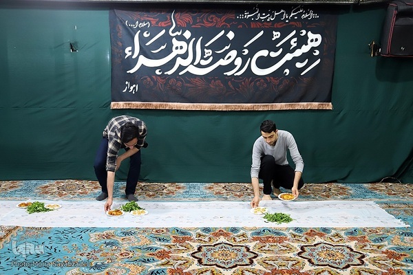 جزءخوانی در مسجد الغدیر اهواز