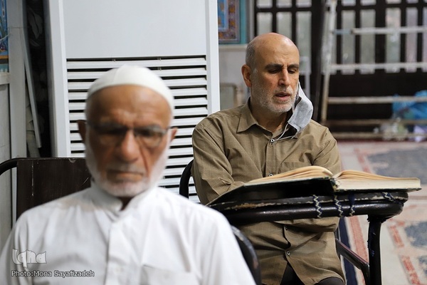 جزءخوانی در مسجد الغدیر اهواز