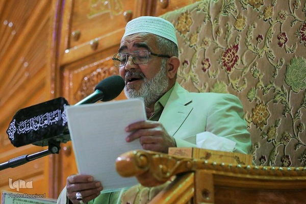 جزءخوانی قرآن کریم در آستان مقدس علوی